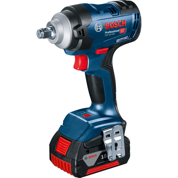 Гайковерт Bosch Professional GDS 18V-400, 2*18 В GBA 5 Аг (0.601.9K0.020)