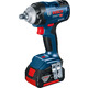 Bosch Гайковерт Professional GDS 18V-400 аккум, 2* 18 В GBA 5 Ач, 400 Нм, 0-2500 об/мин, ЗУ GAL 18V-40, кейс, зажим квадрат, 1.87 кг