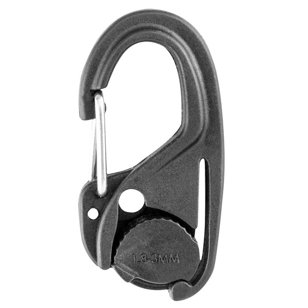 Паракордовий шнур з карабіном Neo Tools, 3.7мм х 1.5м, 2 карабіна (63-155)