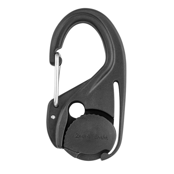 Паракордовий шнур з карабіном Neo Tools, 3.7мм х 1.5м, 2 карабіна (63-155)