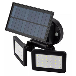 Сонячний світильник NEO Tools акумуляторний сонячний 3000мАч, 450лм, 5Вт, датчик руху, сутінків, IP65 (99-092)