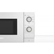 Bosch Микроволновая печь, 20л, мех. управл., 800Вт, белый