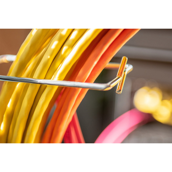 Кабельний організатор DIGITUS 19" 1U, 5xRings 40x60mm, RAL 7035