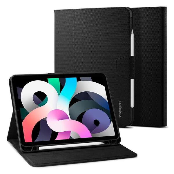 Чохол Spigen для Apple iPad Air 10.9"(2022-2020) Liquid Air Folio, Black (ACS02246)