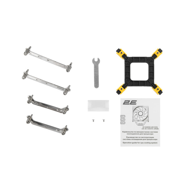 Кулер 2E GAMING AIR COOL AC120D4TC-ARGB 2E-AC120D4TC-ARGB