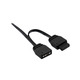 2E Gaming Держатель для VGA HERACLES ARGB SPRT-VGA, 5V, 0.3A, 1.5W, AURA 3 pin, Aluminum, Black