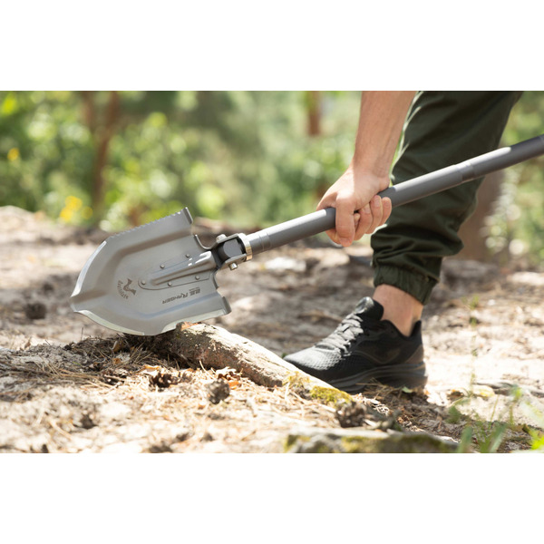 Лопата-мультитул тактична 2E Mahura Steel Gray розбірна, 23в1, з сумкою в комплекті (2E-TSMTSF3-STGR)