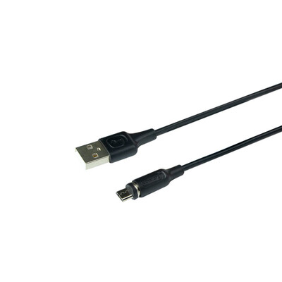 КабельBorofone BX41 Amiable Magnetic Micro USB 1m Black