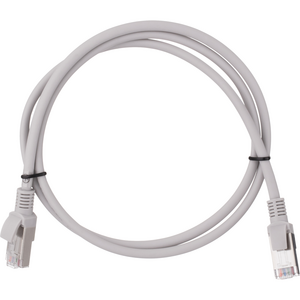 Патч-корд 2E САТ 5e, FTP, 1м, 26AWG, RJ45, 7/0.16, Cu, LSZH, Grey (2E-PC5ECU-FTP1LSZH-GRY)