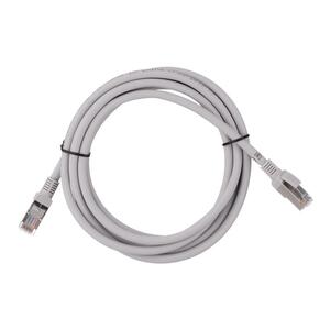Патч-корд 2E САТ 5e, FTP, 3м, 26AWG, RJ45, 7/0.16, Cu, LSZH, Grey (2E-PC5ECU-FTP3LSZH-GRY)