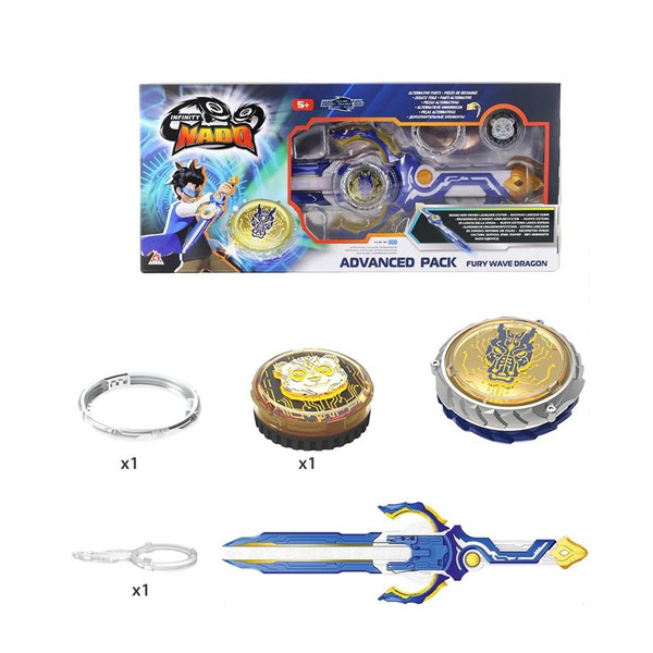 Волчок Infinity Nado VI серия Advanced Pack Fury Wave Dragon Февраль Дракон