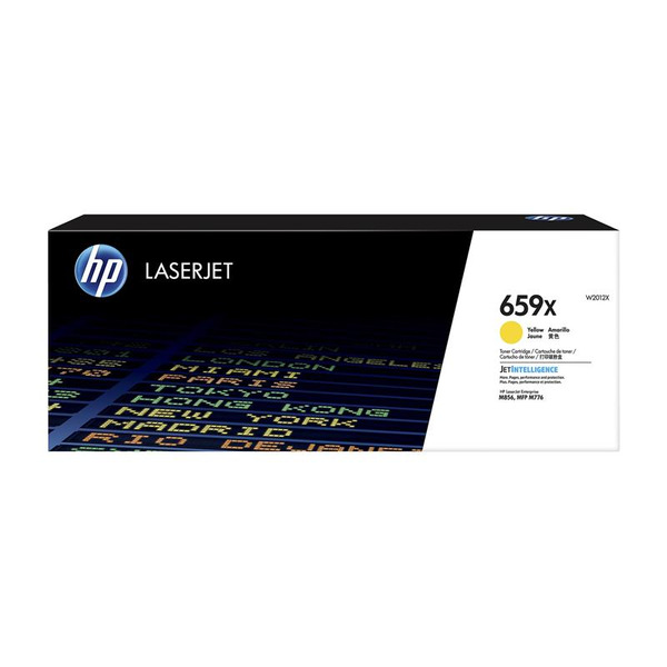 Картридж лазерний HP 659A CLJ Enterprise M776/M856 Yellow (W2012X)