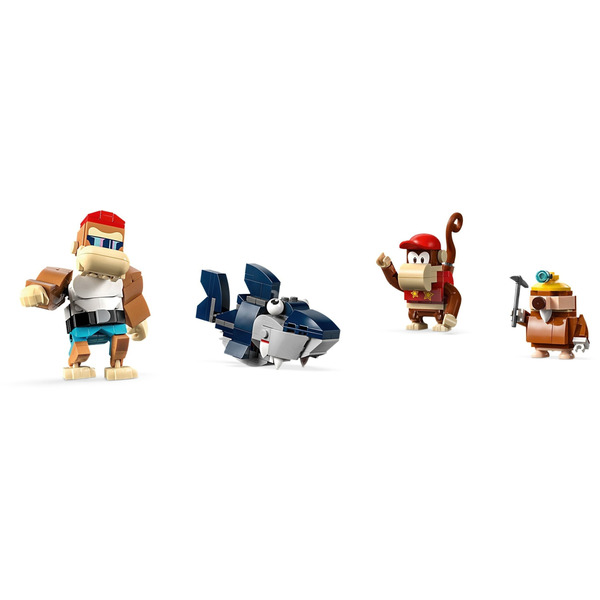 Блочный конструктор LEGO 71425 Super Mario Поездка в вагонетке Дидди Конга. Дополнительный набор