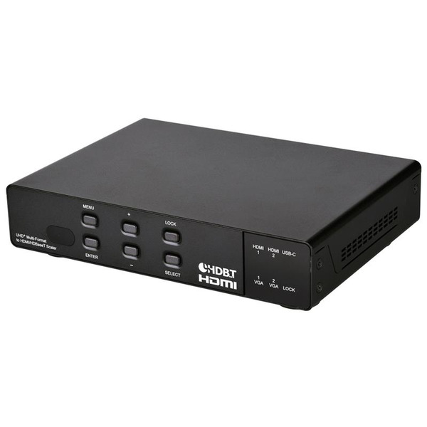 Мултиформатний Комутатор та Скейлер HDMI/USB-C/VGA в HDMI/HDBaseT Cypress CSC-109TX