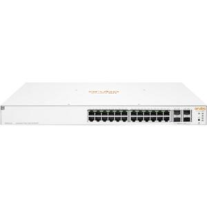 Комутатор HPE Aruba Instant On 1930 24G Class4 PoE 4SFP/SFP+ 195W Switch, 24xGE, 4xGE SFP ports, LT Warranty