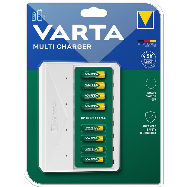 Зарядний пристрій VARTA Multi Charger для АА/ААА аккумуляторов