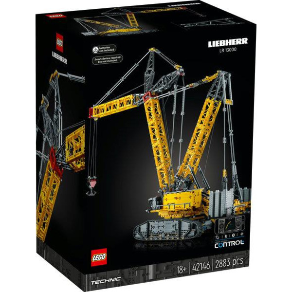 Блоковий конструктор LEGO Technic Гусеничний підйомний кран Liebherr LR 13000 (42146)