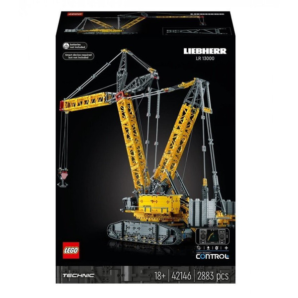 Блоковий конструктор LEGO Technic Гусеничний підйомний кран Liebherr LR 13000 (42146)