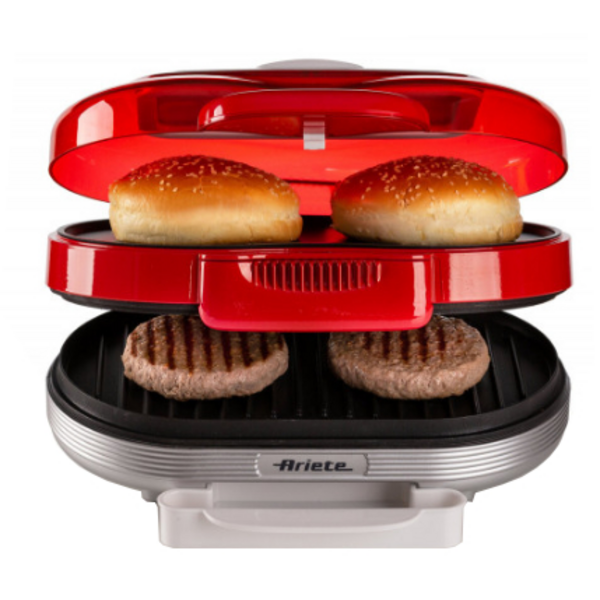 Бутербродниця Ariete 2505 HAMBURGER RED