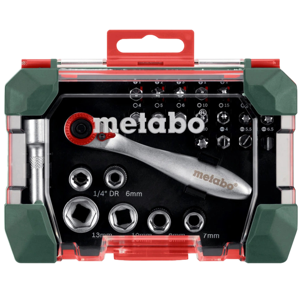 Набори інструментів  Metabo «SP» (626701000) Коробка для насадок і тріскачки