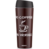 Термочашка Ardesto Coffee Time 450 мл, коричневий, нержавіюча сталь (AR2645CB)