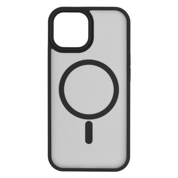Панель 2Е Basic Soft Touch MagSafe Cover для Apple iPhone 15 Black (2E-IPH-15-OCLS-BK)