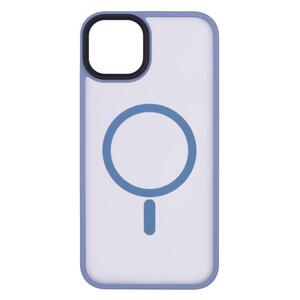 Чохол 2Е Basic Soft Touch MagSafe Cover для Apple iPhone 15 Plus Light Blue 2E-IPH-15PRM-OCLS-BL