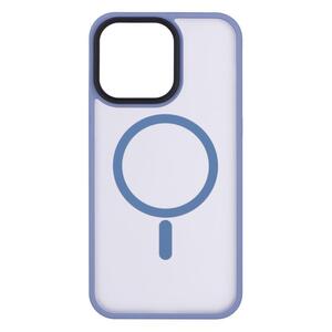 Чохол-накладка для телефону 2E Basic для Apple iPhone 15 Ultra MagSafe Light Blue (2E-IPH-15U-OCLS-LB)