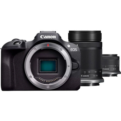 Цифр. фотокамера Canon EOS R100 + 18-45 IS STM + 55-210 f/5.0-7.1 IS STM