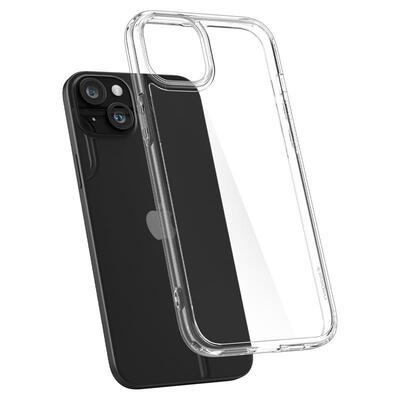 Чехол Spigen для iPhone 15 Crystal Hybrid, Crystal Clear