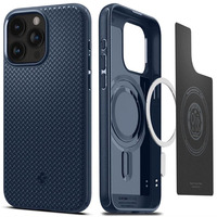 Чохол Spigen для Apple iPhone 15 Pro Mag Armor MagFit, Navy Blue