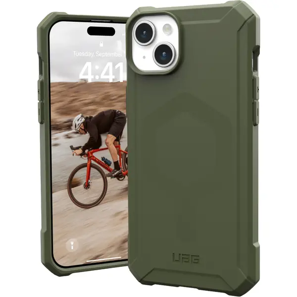 Чохол UAG для Apple iPhone 15 Essential Armor Magsafe, Olive Drab 114288117272
