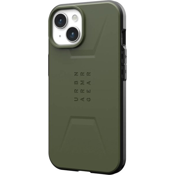 Чохол UAG для Apple iPhone 15 Plus Civilian Magsafe, Olive Drab 114306117272