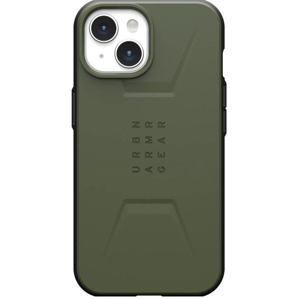 Чохол UAG для Apple iPhone 15 Plus Civilian Magsafe, Olive Drab 114306117272