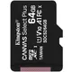 Карта пам'яті Kingston microSDXC 64GB Canvas Select Plus Class 10 UHS-I U1 V10 A1 (SDCS2/64GBSP)