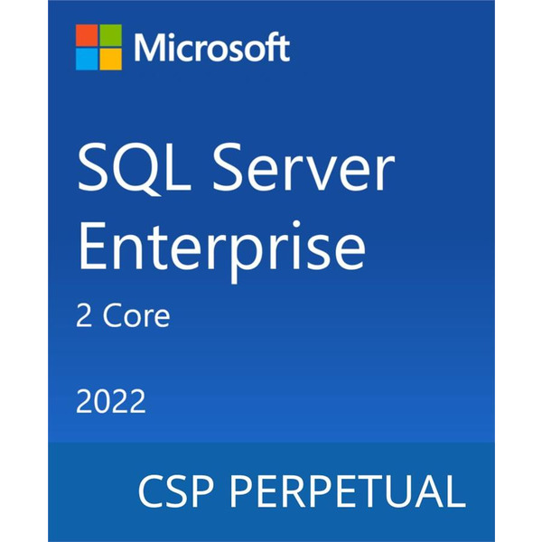 Програмний продукт Microsoft SQL Server 2022 Enterprise Core - 2 Core License Pack