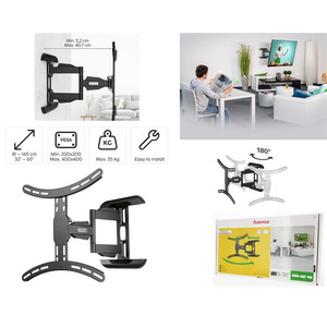 Кріплення ТВ поворотне Hama TV-WB, 32-65", чорний