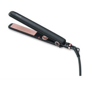 Випрямляч для волосся Beurer, темп 120-220°C, 35 Вт, керам. турмалін, чорний