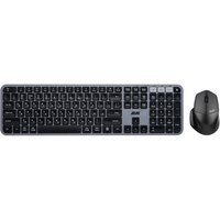 Комплект (клавіатура, миша) бездротовий 2E MK440 Grey/Black (2E-MK440WBGR_UA)