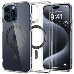 Чохол Spigen для Apple iPhone 15 Pro Max Ultra Hybrid MagFit, Carbon Fiber ACS06578