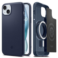 Чохол Spigen для Apple iPhone 15 Plus Mag Armor MagFit, Navy Blue