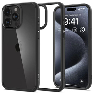 Чохол Spigen для Apple iPhone 15 Pro Ultra Hybrid, Matte Black ACS06713