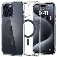 Чохол Spigen для Apple iPhone 15 Pro Ultra Hybrid MagFit, Graphite
