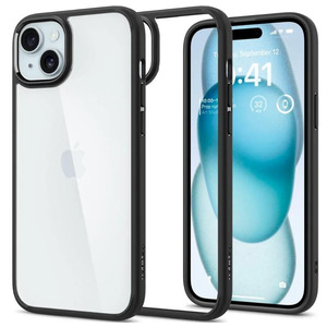 Чохол Spigen для Apple iPhone 15 Ultra Hybrid, Matte Black ACS06799