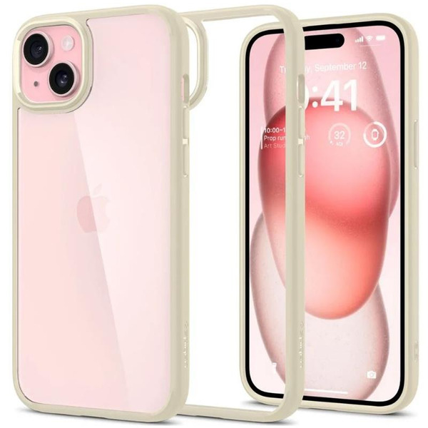 Чохол Spigen для Apple iPhone 15 Ultra Hybrid, Mute Beige ACS06800