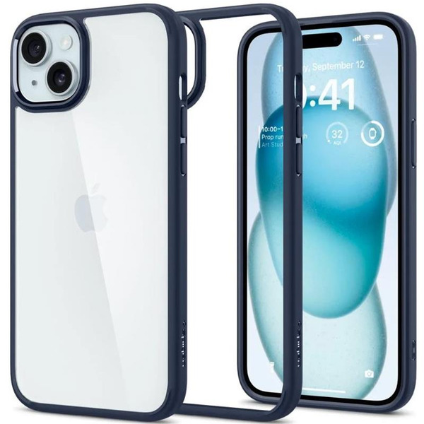Чохол Spigen для Apple iPhone 15 Ultra Hybrid, Navy Blue ACS06801