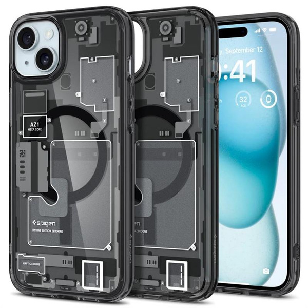 Чохол Spigen для Apple iPhone 15 Ultra Hybrid MagFit, Zero One ACS06806