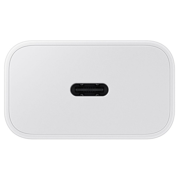Мережевий зарядний пристрій Samsung EP-T2510XWEGEU White, 25W + кабель USB Type-C