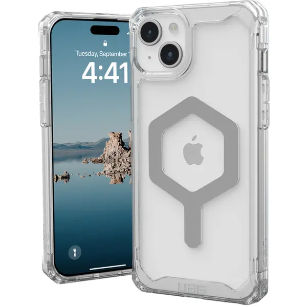 Чохол UAG для Apple Iphone 15 Plus Plyo Magsafe, Ice/Silver (114314114333)