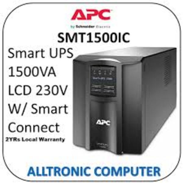 Джерело безперебійного живлення APC Smart-UPS 1500VA/1000W, LCD, USB, SmartConnect, 8xC13